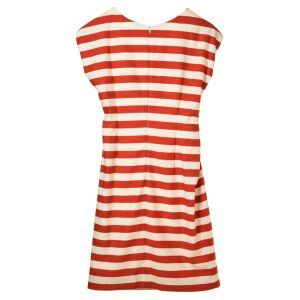 Comma red-white striped women's dress – 36 126940495 - Comma