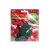 Pack of 12 red and green Christmas balloons with festive designs