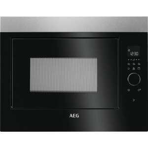 AEG MBE2658DEM built-in microwave with grill, black and stainless steel - Microwave, Range Hood and Cooktop