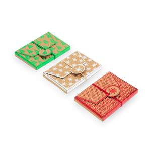 Karácsonyi üdvözlőkártya boríték - 3 db / csomag 47187112 