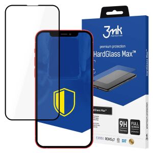 3mk HardGlass Max iPhone 13 Mini szkło ochronne z opakowaniem - Artykuły techniczne i elektronika