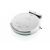 Angled view of ETA 351290000 white robot vacuum cleaner with mop attachment
