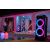 JBL PartyBox 710 до басейна през нощта, парти атмосфера