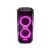 JBL PartyBox 710 front view with purple lights