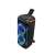 JBL PartyBox 710 portable Bluetooth speaker with colorful LED lights and wheels