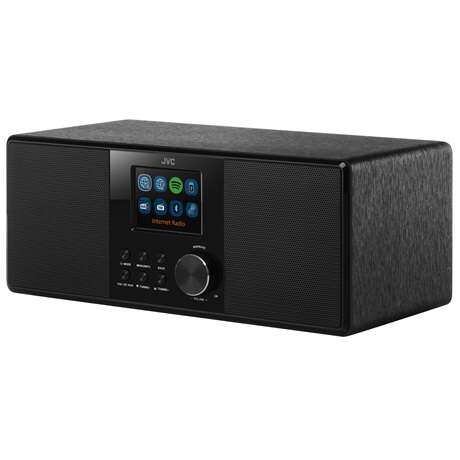 JVC RA-E981B 10W, 2.0, FM/DAB/DAB+/RDS FM, Érintőképernyős, Feket...