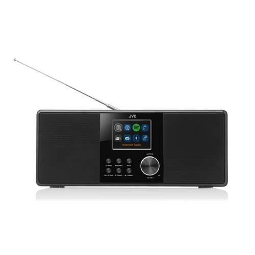 JVC RA-E981B internet rádió DAB+ és FM tunerrel, fekete