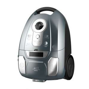 Tesla BG600G porzsákos porszívó, szürke, 700W, HEPA szűrő, ultra csendes, 61dB - Tesla