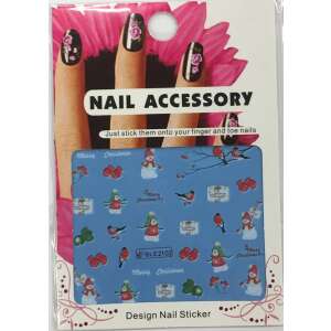 Karácsonyi matrica - BLE2102 47237106 - Körömmatrica