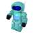 Robot türkiz, türkiz robot játék, járó robot, gyerekjáték, robot gyerekeknek, robot fényekkel és hangokkal