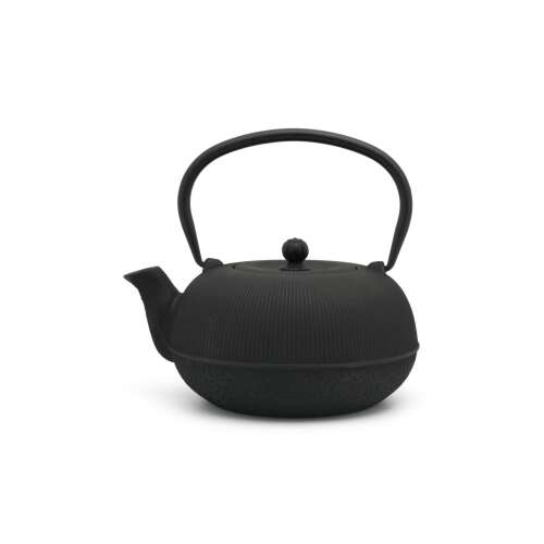 Чугунена кана за чай Bredemeijer Sichuan, черна, 1 литър