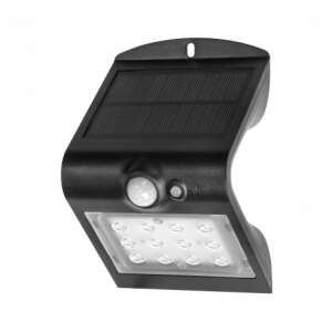 Solarlampe ADVITI Siloe AD-SL-6083BLR4, 1,5 W, Bewegungssensor, Erfassungswinkel 120°, 190lm, IP65, 4000K, 1200mAh, schwarz 47243904