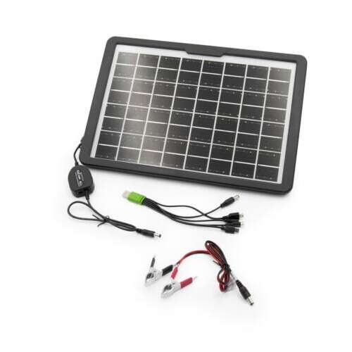 15W napelemes töltő panel - akkumulátor és telefontöltő - MS-699