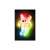 Plüssmedve, 8 LED - Home PM 01/BG plush teddy bear with 8 color-changing LED lights, glowing in the dark