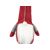 Christmas Gnome Decoration - 50 x 14 cm - Red 80101088