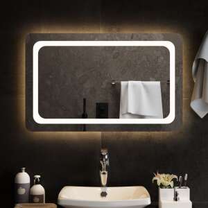 vidaXL Oglindă de baie cu LED, 80x50 cm 47299614