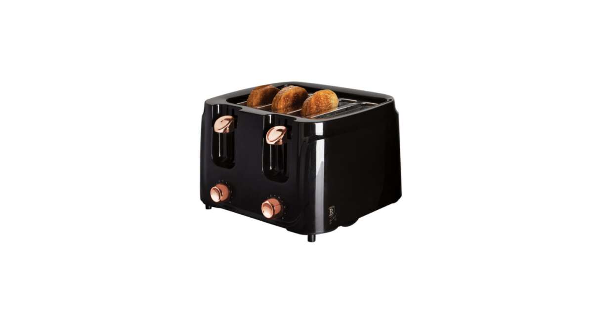 Toster Berlinger Haus z czterema kromkami z kolekcji Black Rose