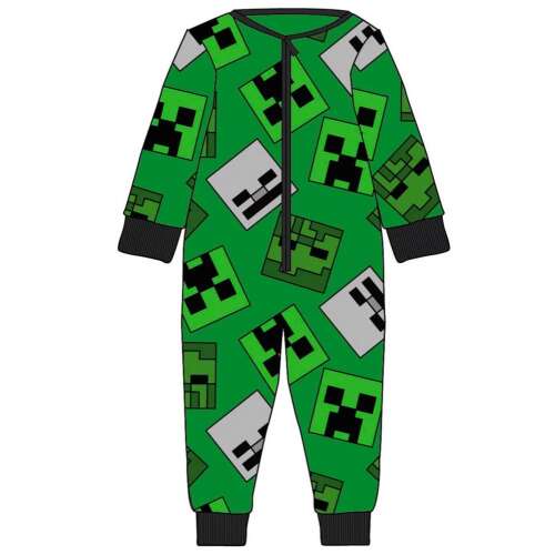 Minecraft Creeper Pijamale Onesie pentru Copii cu Mâneci Lungi, 3/4 Ani