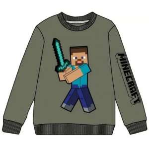 Pulover Minecraft pentru copii cu sabie de diamant, Verde, 6 ani - Minecraft Pulovere pentru copii