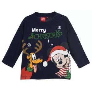 Disney Mickey karácsony baba póló felső 12 hó 50291935 "Mickey"  Gyerek hosszú ujjú pólók