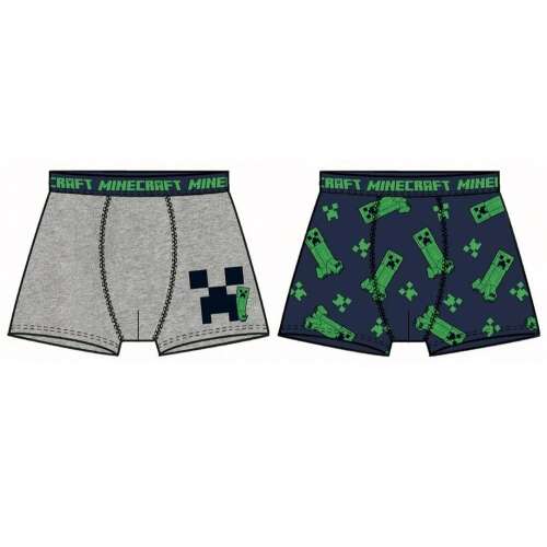 Minecraft gyerek boxeralsó szürke 2 darab/csomag 12év 50294642