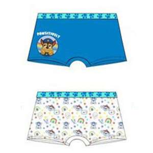 2 darabos Paw Patrol fiú boxer alsó, 6/8 éves méret, kék és fehér - Mancs Őrjárat