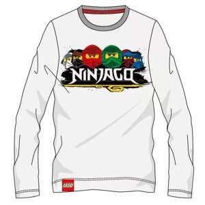 Lego Ninjago gyerek hosszú ujjú póló felső fehér 3év 50299252 