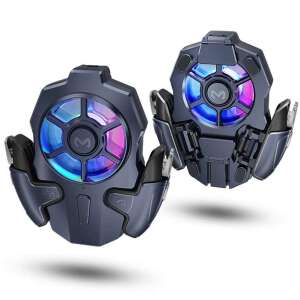 Memo AK03 Mobilny Trigger do Gry z Wentylatorami Chłodzącymi, ZMR-AK03, do PUBG Mobile, Call of Duty Mobile i innych gier mobilnych - Memo
