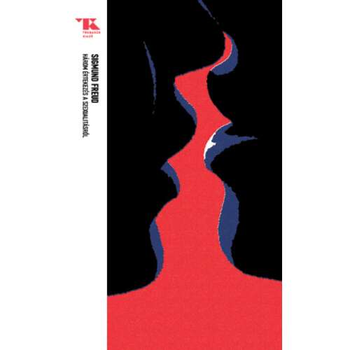 Három értekezés a szexualitásról - Trubadúr Zsebkönyvek 20. könyv borítója, piros és kék absztrakt mintával