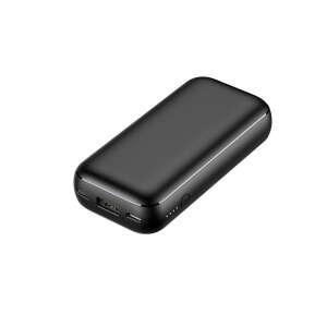 Veger S10 10000mAh power bank, fekete, USB-C és USB-A portokkal, gyors töltéssel - Veger