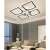 4-częściowa lampa sufitowa LED 3 temperatura barwowa z kontrolą aplikacji 6106-4 65536740