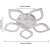 5 sekcia LED stropné svietidlo 3 Teplota farieb s APP Control 6131-5 65550207