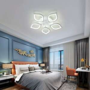 5-teilige LED-Deckenleuchte, 3 Farbtemperaturen mit APP-Steuerung 6131-5