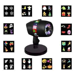 Външен лазерен проектор Star Shower Slide с 12 модела