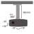Sbox PM-18 Mennyezeti projektor tartó konzol,forgatható,dönthető 47325443}