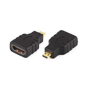 Adapter HDMI do Micro HDMI, pozłacany, Sbox - Sbox