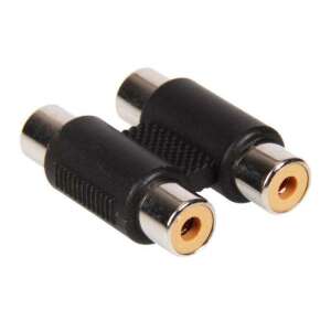 Sbox AD.2XRCA/R 3,5 mm-es 2 RCA nőstény-nőstény adapter - RCA kábel