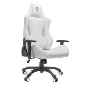 White Shark Monza-W gamer szék, fehér, ergonomikus kialakítás, kényelmes hosszú játékokhoz - Gaming