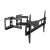 SBOX PLB-1348 Uchwyt ścienny do telewizora dla ekranów 37-63 cali, czarny, widok pod kątem
