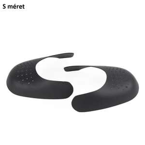 Pair of black shoe toe protectors, shoe crease protectors, shoe crease guard, shoe toe guard, shoe crease preventers - Shoe cover