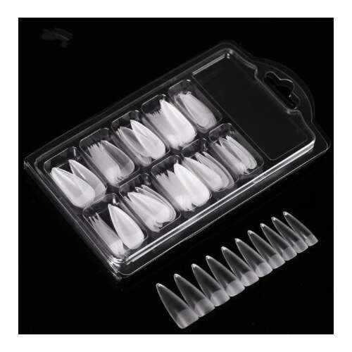 Set de tips pentru unghii false transparente 51355239