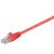 Goobay 0.5m Červený CAT5e Ethernet Patch Kábel