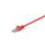 Goobay CAT 5e UTP Red 0.5m Network Cable, red, 0.5 meter, RJ45 connector