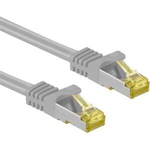 Goobay RJ-45 CAT7 5m hálózati kábel szürke S/FTP (S-STP) - Goobay