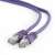 Kabel sieciowy Gembird PP6A-LSZHCU-V-0.5M Cat6a S/FTP, fioletowy, 0.5m, widok pod kątem