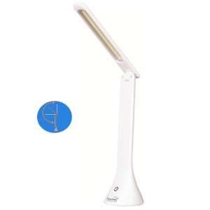 Home LA 3 LED desk lamp, white, with touch button, adjustable brightness, USB power adapter - Lamp & Lighting