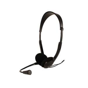 Sbox HS-201 czarne słuchawki przewodowe z mikrofonem - Sbox