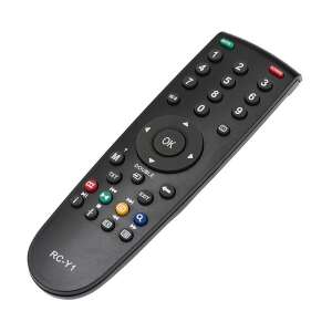 Szögletes nézet a GRUNDIG RC23 / RC-YC1 helyettesítő távirányítóról - Távirányító