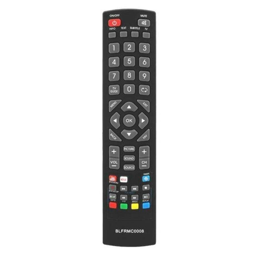  BLAUPUNKT BLFRMC0008 távirányító SMART TV-hez NETFLIX, utángyártott (PIL6174A)
