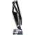 Concept VP4201 Akku-Staubsauger, schwarz und grau, 100W, 0.6l, Seitenansicht